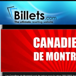 Thumbnail of Billets.com website