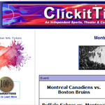Thumbnail of ClickitTicket website